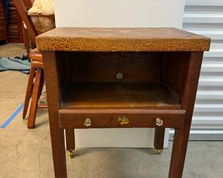 Small Rolling Side Table