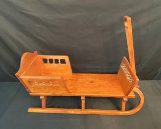 Vintage Baby Sleigh