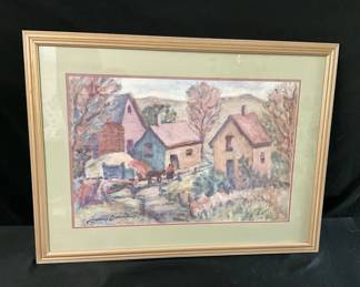 Landscape Print By Lanny Barnard