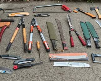 Trimmers and Hatchets