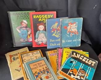 Classic Vintage Childrens BooksRaggedy Ann Dick  Jane More