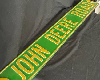 John Deere Road Metal Sign