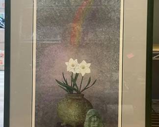 Framed Print In Reverence Of Love By Seattle Artist Richard KirstenDaiensai