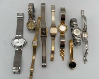 Nine Metal Watches