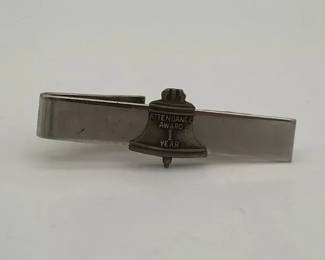 Balfour Sterling Silver Attendance Award Tie Clip