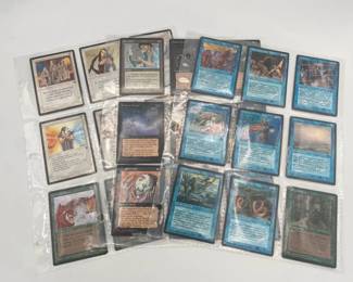 Three Sleeves Of Magic The Gathering Cards
