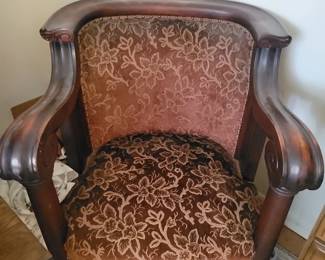 Antique upholstered chair