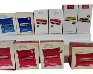 Train Collectors Lionel Series Hallmark Keepsake Various Trains Bundle