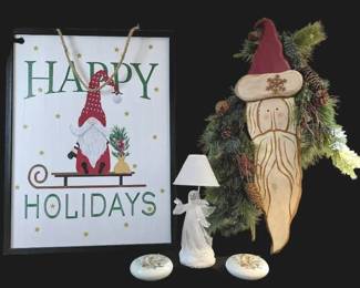 Christmas Happy Holidays Decor Bundle