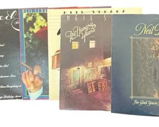 Assortment of Vintage PopRock Soft Rock Vinyl LPs Neil Diamond Neil Sedaka