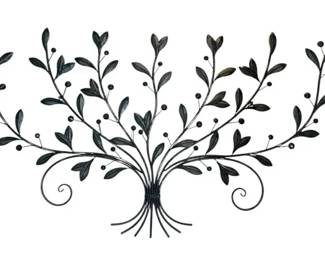 Large Metal Tree of Life Wall Sculptural Decor