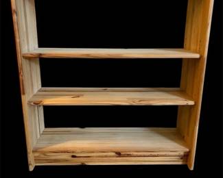 Pine 3Shelf Bookcase