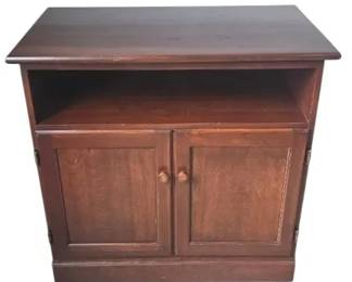Vintage Solid Wood Media CabinetTV Stand