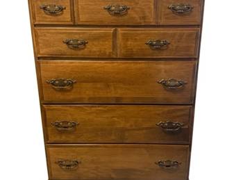 Vintage Sterling House Collections Solid Wood 5Drawer Chest