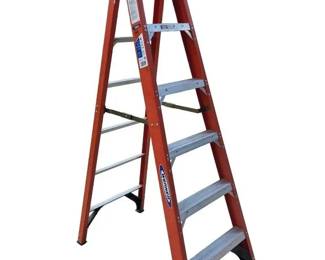 Werner 6 Heavy Duty Fiberglass Step Ladder