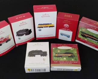 Train Collector Series Hallmark Keepsake Misc. Bundle