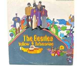 The Beatles Yellow Submarine Vintage Vinyl