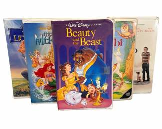 Mystery Assortment Of VHS Tapes