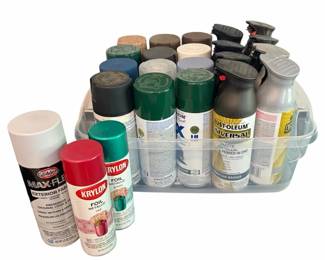 Spray Paint Primer Mystery Lot