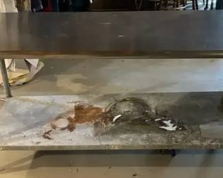 Stainless Steel Commercial Size Table