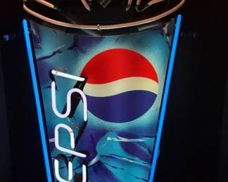 Pepsi 1997 Fluorescent Sign