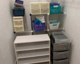 Large Lot of Storage Materials