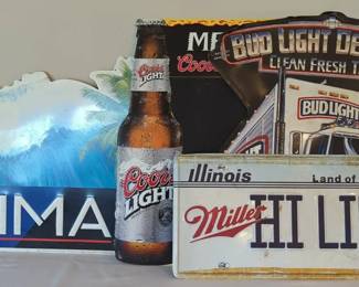 Metal Beer Signs