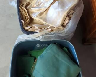 Mystery Tablecloth and Napkins and More