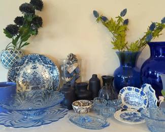 Blue and White Bonanza