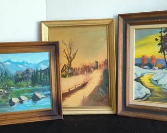 Landscape Paintings by Lelah Kobusch