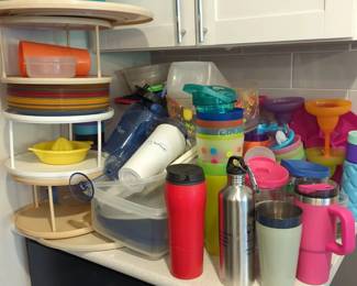 Plastic Dishes and Entertaining Ware