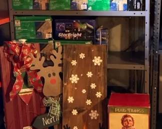 Christmas Tree, Home Accents LED Snowflakes, Starlight Laser Light Projector, And More
