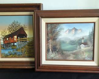 Two Original Paintings By Hartgrove and Windberg