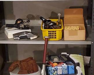 Retro Lock, License, Label Maker Mystery Lot
