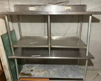 Stainless Commercial Kitchen Prep Tables