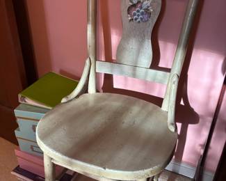 Painted chair