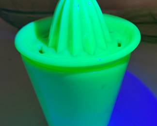 Uranium glass