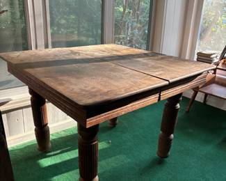 Solid wood table