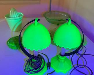 Uranium glass
