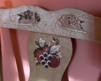 Painted chair