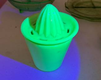 Uranium glass