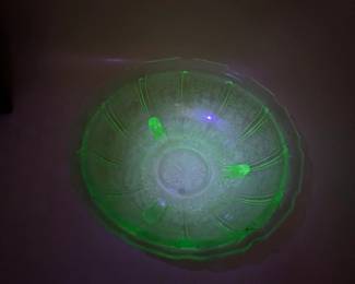 Uranium glass