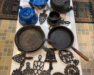 Cast iron of all kinds (this is just a small portion of it)
