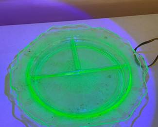 Uranium glass