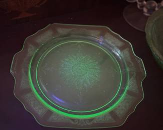 Uranium glass