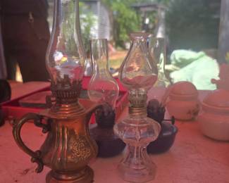 mini oil lamps