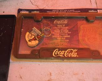 Coca Cola tag frame