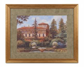 Betsy Brown French Quarter Courtyard II Framed Art Print