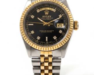 TwoTone President Style DayDate Watch Attributed or Replica