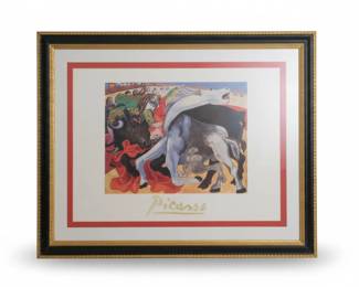 Pablo Picasso Corrida la Mort du Torero Lithograph